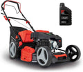 Scheppach tondeuse à gazon, 4400 W, 53 cm, 1800 m, 65 l, Noir/Gris, à Essence MS230-53, Moteur 4 Temps 6 CV