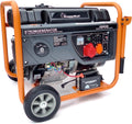 KnappWulf groupe électrogène, 230 V, 400 V, Bleu/Gris, KW8300 à essence de secours Courant triphasé +