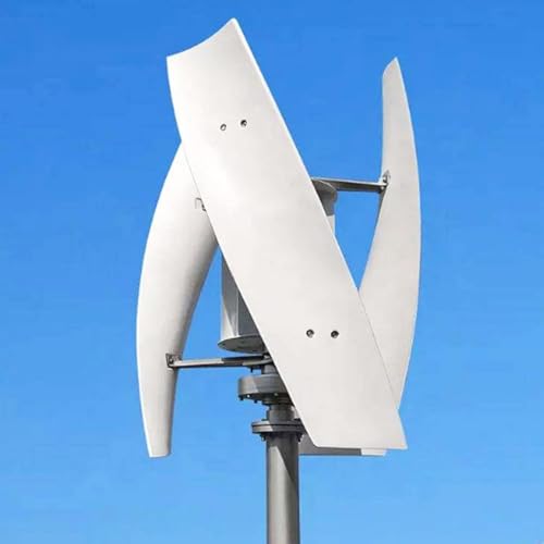 Kit groupe électrogène, 6000 W, 8000 W, 10000 W, Bleu/Blanc, d'éolienne verticale silencieuse / / avec chargeur de batterie