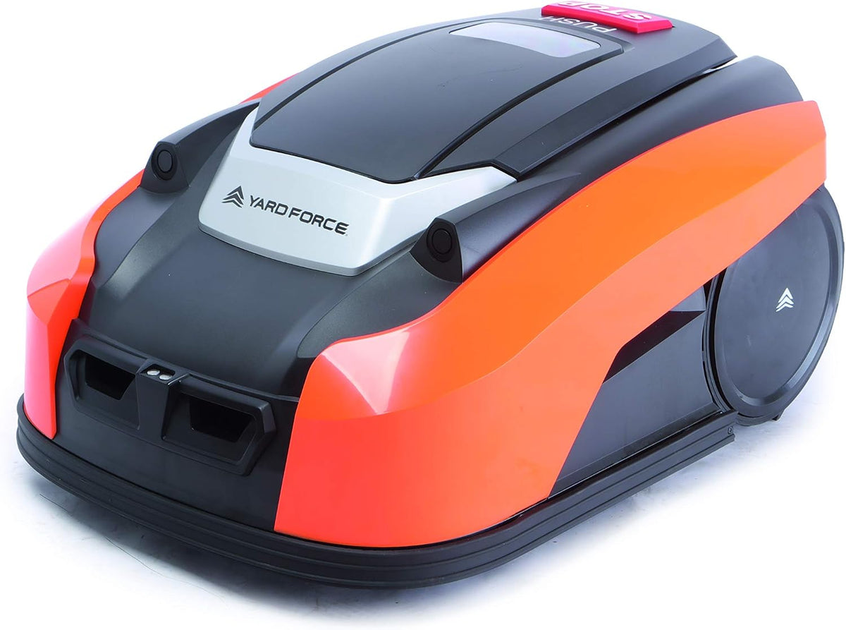 Yard Force Tondeuses robot, 28 V, Bleu/Rouge, Robot tondeuse