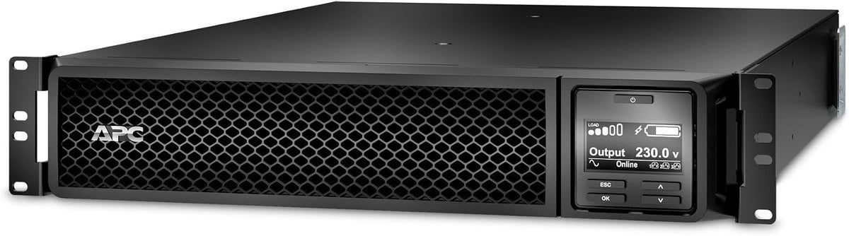 APC onduleur, Noir, BY SCHNEIDER ELECTRIC Smart-UPS SRT - SRT2200RMXLI - s (UPS) 2200VA - RM, (8) IEC C13