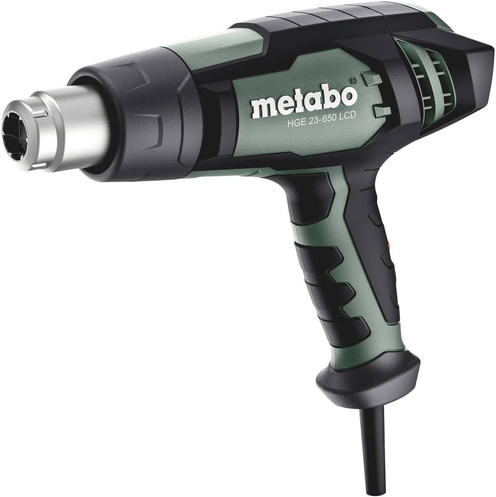 metabo Décapeurs thermiques, 2300 W, Noir/Gris, 603065000 HE 23-650 LCD Décapeur thermique