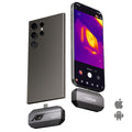 TOPDON Imageurs thermiques, 512x384, Noir/Gris, TC002C Duo Caméra thermique pour Android/iOS, TISR haute résolution