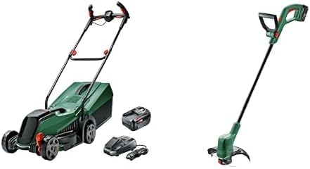 Bosch tondeuse à gazon, 18 V, 18 V, 4,0 Ah, 32 cm, 300 m, Blanc/Gris, sans Fil CityMower -32-300 (, 1x Batterie