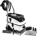 WilTec aspirateur eau et poussière, 1600 W, 30 L, Noir/Gris
