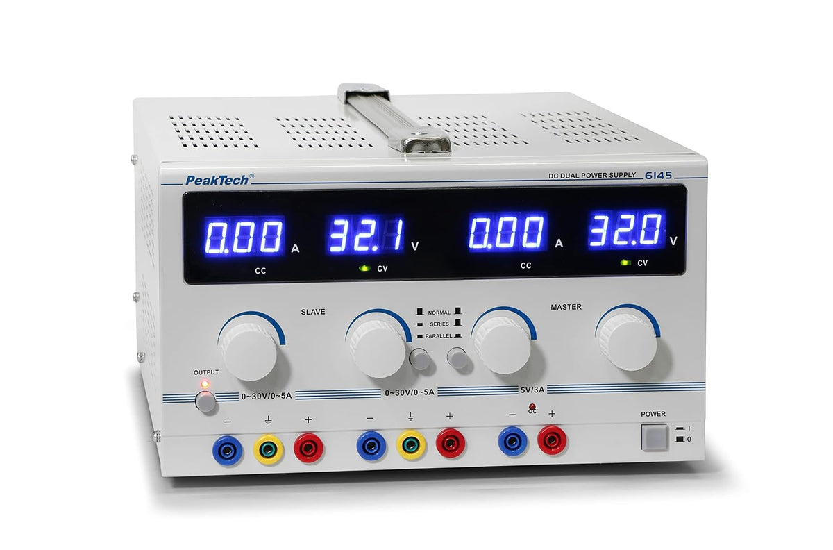 PeakTech Ampèremètres, 30 V, Gris/Noir