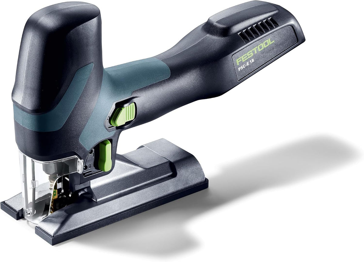 Festool Scies sauteuses, Gris/Bleu, Scie Sauteuse sans Fil CARVEX PSC-E 18 EB-Basic