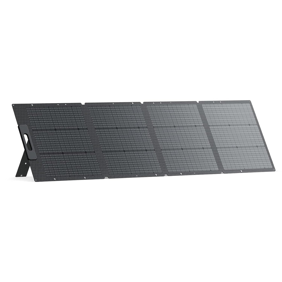 BLUETTI panneau solaire, 200 W, Gris/Noir, Chargeur Solaire Pliable avec Pied Réglable pour Camping, Domestique