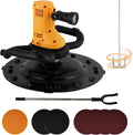 Truelle Outils à béton, 2800 tr/min, 2880 W, Noir/Orange, électrique malaxeur à béton avec fonction de lissage mural