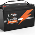 GMAHRPPOK batterie, 12V100-100-BASIC-4-A100, 100 Ah 200 Ah 300 Ah 400 Ah, 3,2 V, 12 V, 100 Ah, Noir/Gris, LiFePO4 intégrée 100A BMS