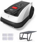 ECOVACS Tondeuses robot, 800 m, Noir/Gris, Goat O800 RTK Robot Tondeuse avec Garage & Jeu de Lames, sans Fil périphérique ²