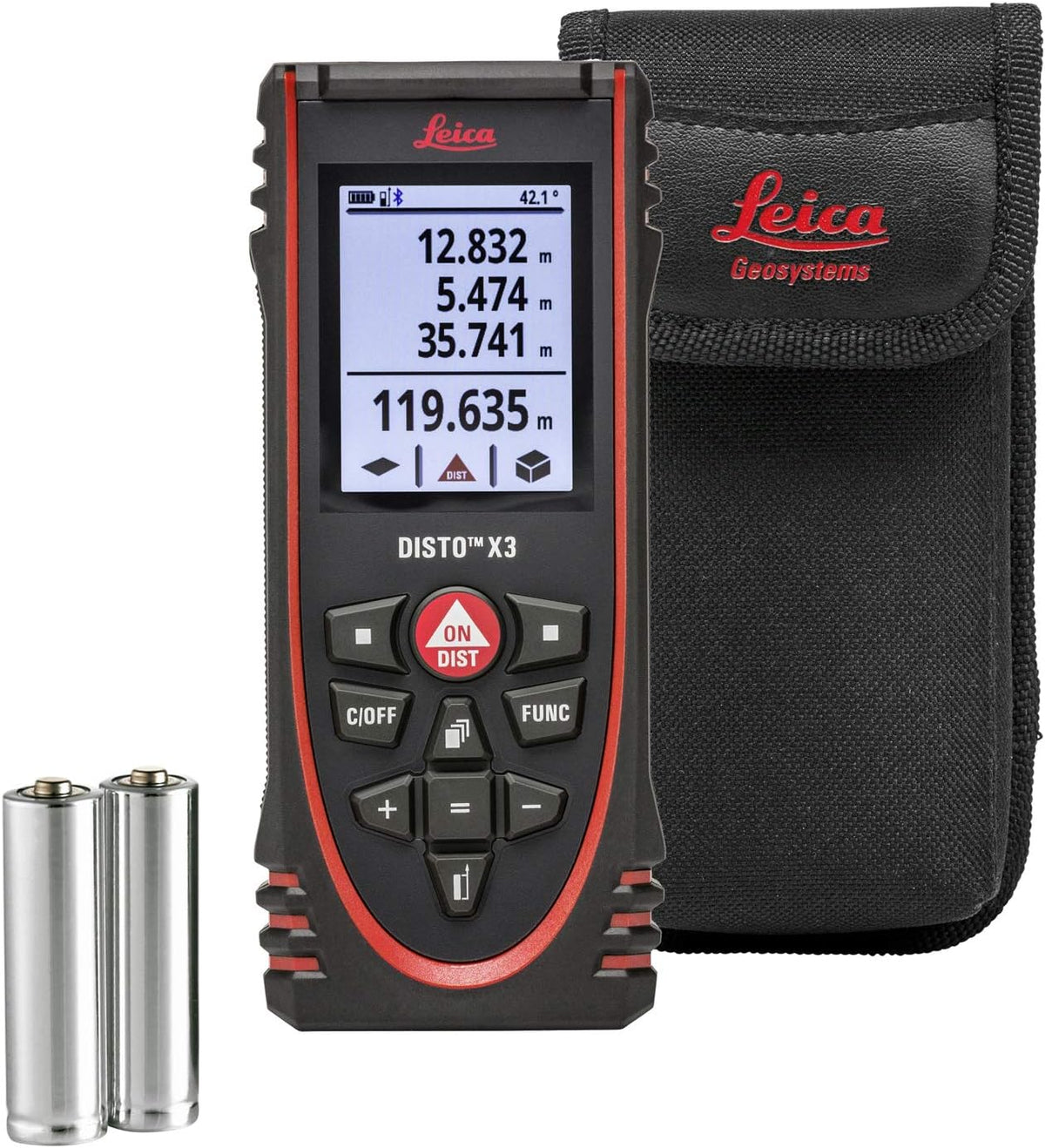 Leica Télémètres laser, Noir/Gris, DISTO X3