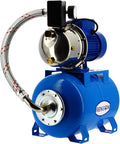 RENSON Pompes à haute pression, 24 L, 750 W, 40 L, 8 bar, Bleu/Gris, Groupe de surpression, FABRICATION FRANCAISE