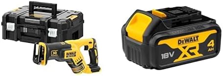 DeWalt Outils multifonction, 18 V, 4 Ah, Noir/Jaune