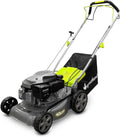 GREATLAND tondeuse à gazon, 400 mm, 40 litres, Noir/Gris, Tondeuse Thermique tractée 144 CC - - Bac
