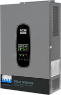 DATOUBOSS onduleur, 6200 W, 48 V, 230 V, 8500 W, Gris/Noir, Hybride Solaire, CC vers CA, 120A MPPT, Puissance d'entrée photovoltaïque