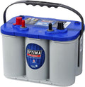OPTIMA Batteries de voiture, 254 x 200 x 175, 12 V, 55 Ah, Bleu, Blue Top Bt Dc 4.2 Batterie Dual Sprial Cell