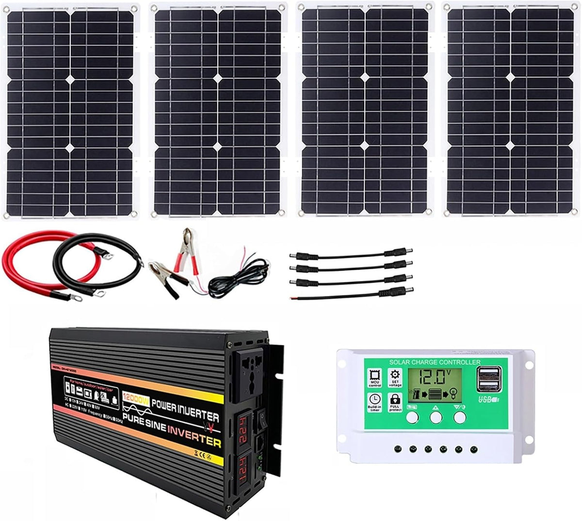 ZQIRUIQZ onduleur, 100 W±5%, DC 12 V/24 V, 12000 W, 100 W, 12 V, Substrat en aluminium + puce à haut rendement + PET, Blanc + Vert