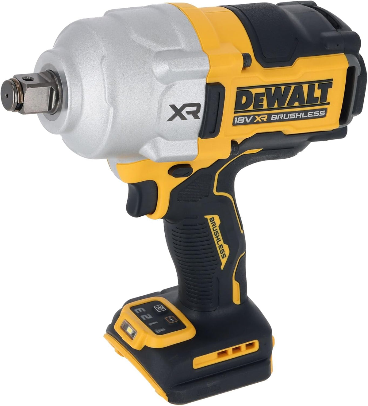 DEWALT Visseuses à choc, 18 V, Gris/Blanc, - Boulonneuse à chocs sans fil XR Brushless, clé à chocs 3/4', DCF964N-XJ