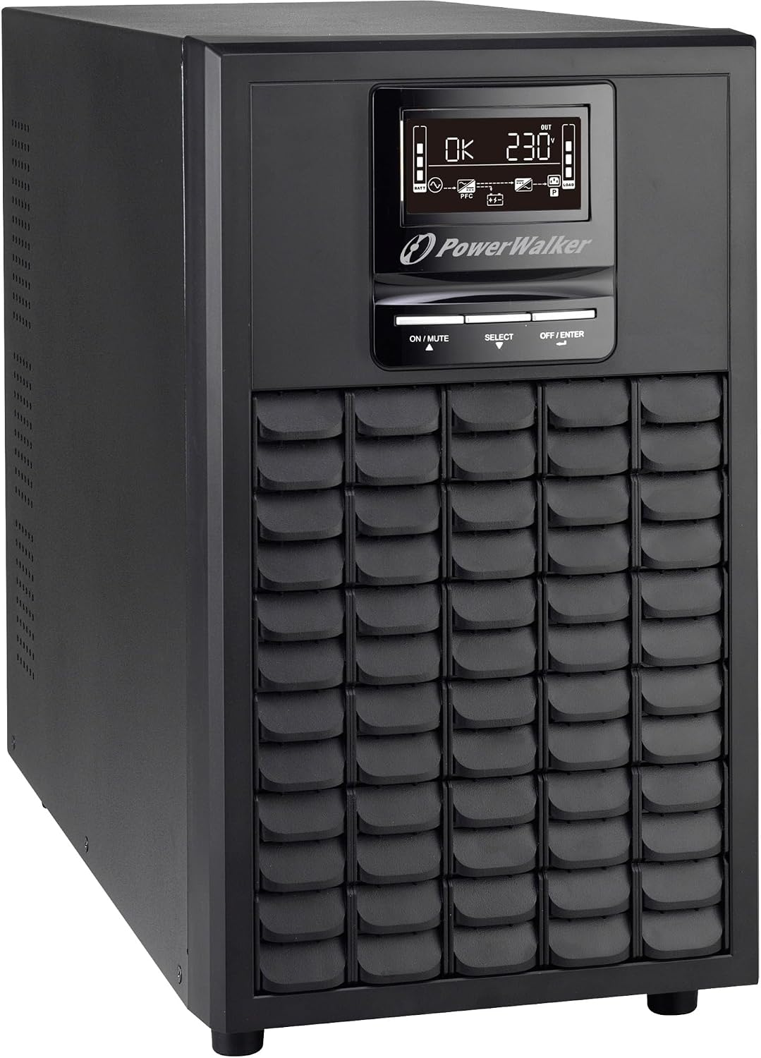 PowerWalker onduleur, 3000 W, Noir/Gris