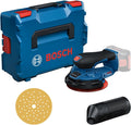Bosch Professional Ponceuses excentrique, 18 V, Bleu/Noir, System ponceuse excentrique sans-fil GEX -150-3 (avec 1 disque abrasif