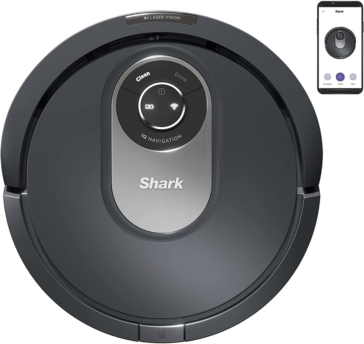 Shark robot aspirateur, Gris, RV2001EU Aspirateur robot