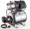 BB Loisir Pompes d'arrosage, HW-1350VA, 1300 W, 230-240 V / 50 Hz, 76 dB(A), 1300 W, Argenté/Noir