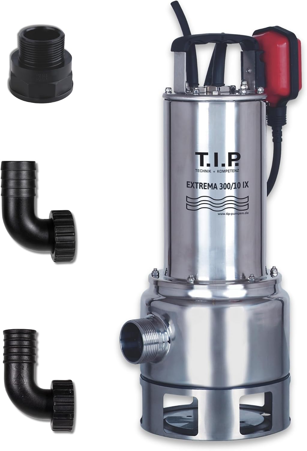 T.I.P. Pompes de relevage, 19500 l, 10,5 m, 1200 W, Argenté