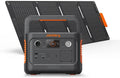 Jackery groupe électrogène, 40 W, 256 Wh, 300 W, 100 W, Noir/Gris, Explorer 240 V2 Générateur Électrique Solaire Portable avec Panneau Solaire