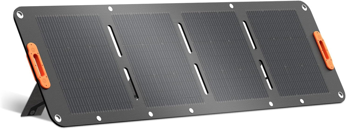 LEEVOT panneau solaire, 324 Wh, 300 W, Gris/Noir, Centrale électrique portable, batterie de secours maison NMC
