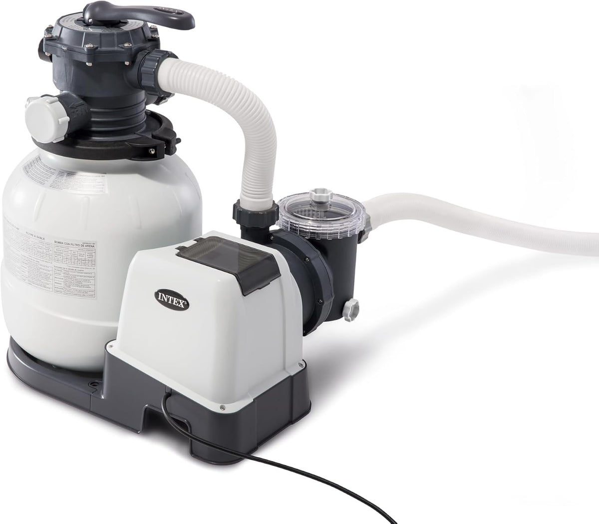 Intex Filtres, blanc, 2800 Gph Sand Filter Pump(220-240 Volt)