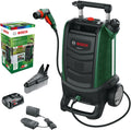Bosch Nettoyeurs haute-pression, 18 V, Noir/Vert, Nettoyeur pour extérieur sans Fil - Fontus sans Batt./Chargeur