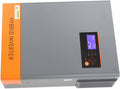 YWBL-WH onduleur, 500 W, 500 V, Cuivre, Fer, Gris/Orange, Solaire Hybride 5 en Cuivre et Fer, MPPT 100 A, écran LCD à Onde Sinusoïdale Pure