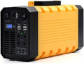 ZXCVBNAS groupe électrogène, 388.5 Wh, 338.5 Wh, 12 V, Noir/Orange, Générateur Portable Batterie Rechargeable au Lithium Générateur