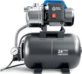 AR Blue Clean Pompes de relevage, 1100 W, 4600 l, 45 m, Bleu, Pompe Autoamorçante ARGP 1100XB avec Réservoir pour Eaux Claires (