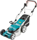 Makita tondeuse à gazon, 1800 W, 46 cm, Blanc/Bleu, ' - ELM4621 - vitesse variable '