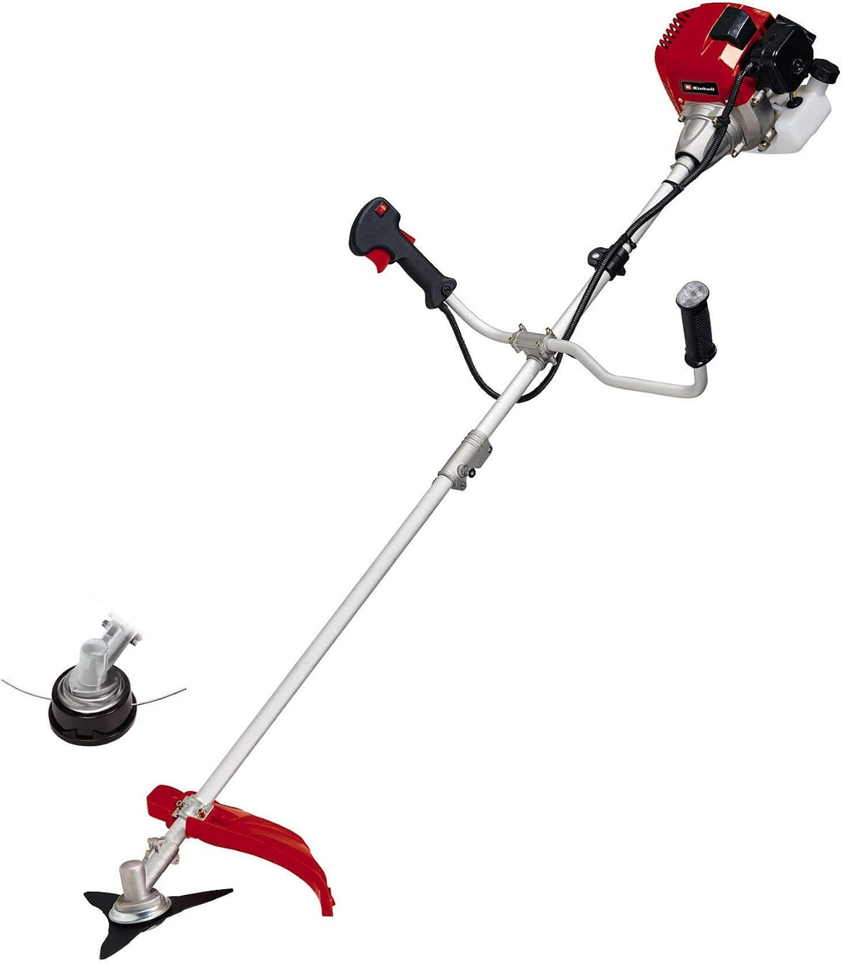 Einhell débroussailleuse, 900 ml, 4 m, Gris/Blanc, thermique GC-BC 52 I AS (moteur 2 temps, Réservoir carburant