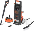 BLACK+DECKER nettoyeur haute pression, 2000 W, 140 Bar, 440 l, Noir, BXPW2000PE avec Patio Cleaner et Brosse Fixe (