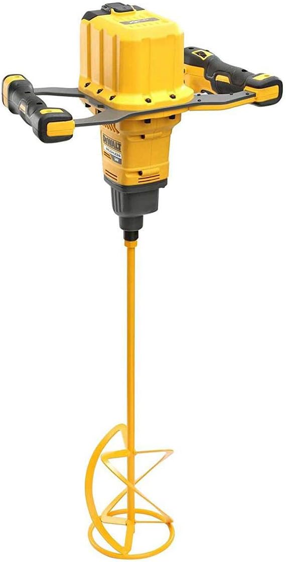 DEWALT Brasseurs, 54 V, Jaune/Blanc, Epoxy - 5 Vitesses Variables - Conception à 2 Poignées DCD240N-XJ