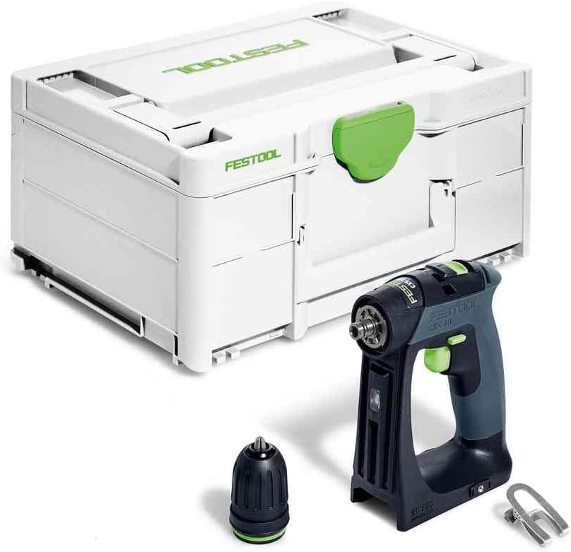 Festool perceuse-visseuse, 18 V, Blanc/Gris, sans fil cxs 18-basic - sans batterie ni chargeur - - 576882