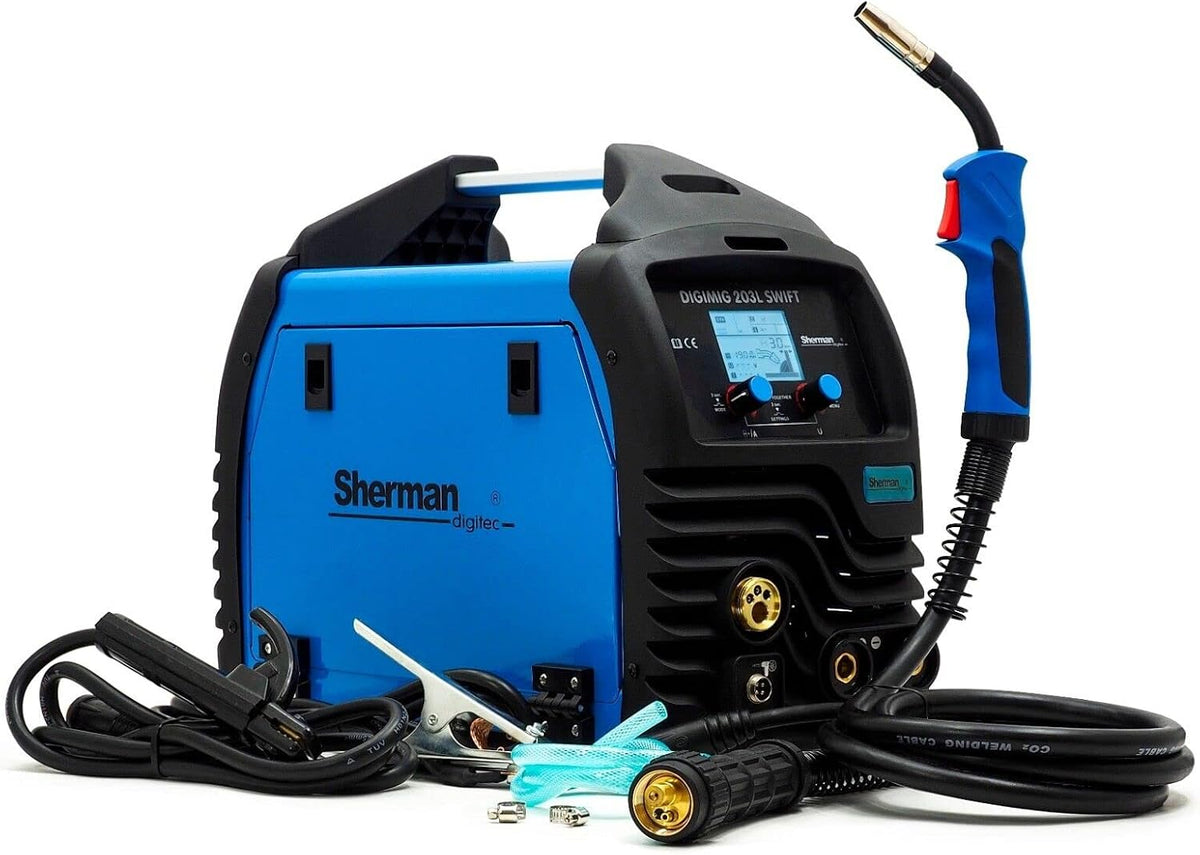 Sherman™ Équipement pour soudage MIG, 203 L, Bleu/Noir