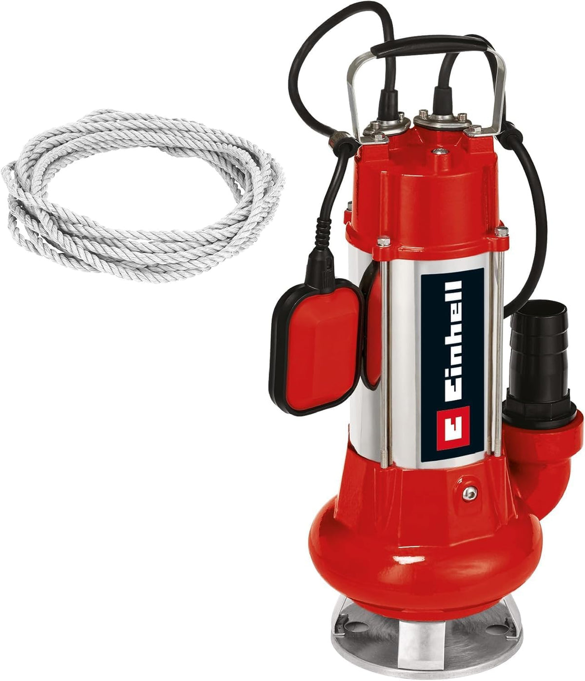 Einhell Pompes de relevage, 1340 G, Rouge/Gris, Pompe à eaux usées GC-DP