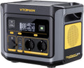 VTOMAN groupe électrogène, 499 Wh, Noir/Bleu, FlashSpeed 600 Générateur Électrique Portable, Charge Rapide