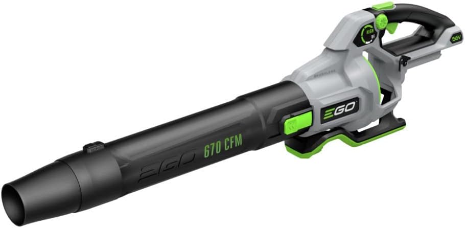 EGO Souffleurs de feuilles, 56 V, Gris/Noir, Batterie et Chargeur Non Inclus