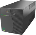 ELSIST onduleur, 600 W, Noir/Gris, NemoLED 160 Line Interactive monophasé 1600 VA
