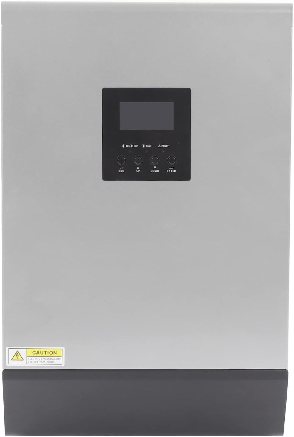 Hyuduo onduleur, 5000 W, 48 V, 230 V, Acier laminé à froid, PCB, cuivre, Gris/Noir