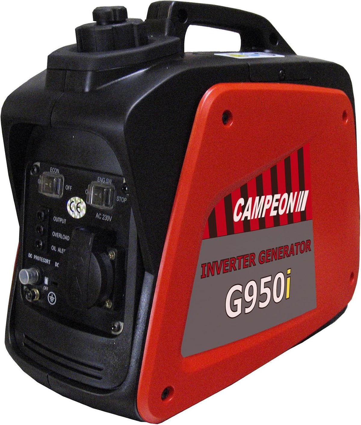 Campeón groupe électrogène, Noir/Rouge, G-950i Générateur