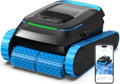 BOTLUXE Systèmes de nettoyage automatique, 18927 L, Bleu/Noir, (2026 Mise à Niveau) Robot de Piscine PC20 Sol et Paroi