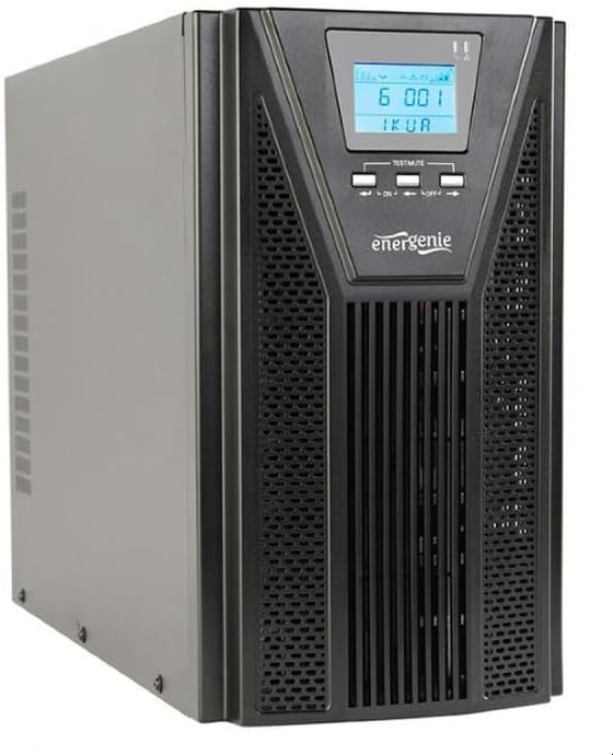 Energenie onduleur, Noir/Gris, EG-UPSO-2000 Online UPS. 2000 VA