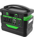 HTDRE groupe électrogène, 500 W, Noir/Vert, Centrale électrique Portable d'extérieur, générateur Grande capacité